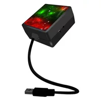 Автомобильный Гипсофила USB атмосферный свет автомобиль Star Air свет украшение интерьера автомобиля Светодиодный проекционный Свет Интерьер атмосфера Интерьер Свет