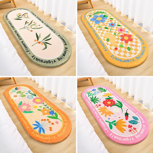 Household carpet door mat non-slip floor mat bedroom bedside blanket living room sofa coffee table bathroom toilet floor mat