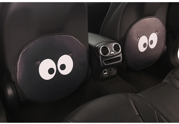 Car Anti-Kick Pad, Cute Anti-Kick Pad, Children's Chair Back Anti-Stain Pad, Rear Seat Anti-Kick and Anti-Scratch Pad