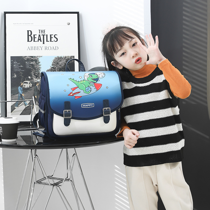 2022 peces naturales nueva mochila Escuela Primaria grado 1-3 horizontal niños y niñas transfronteriza Venta caliente