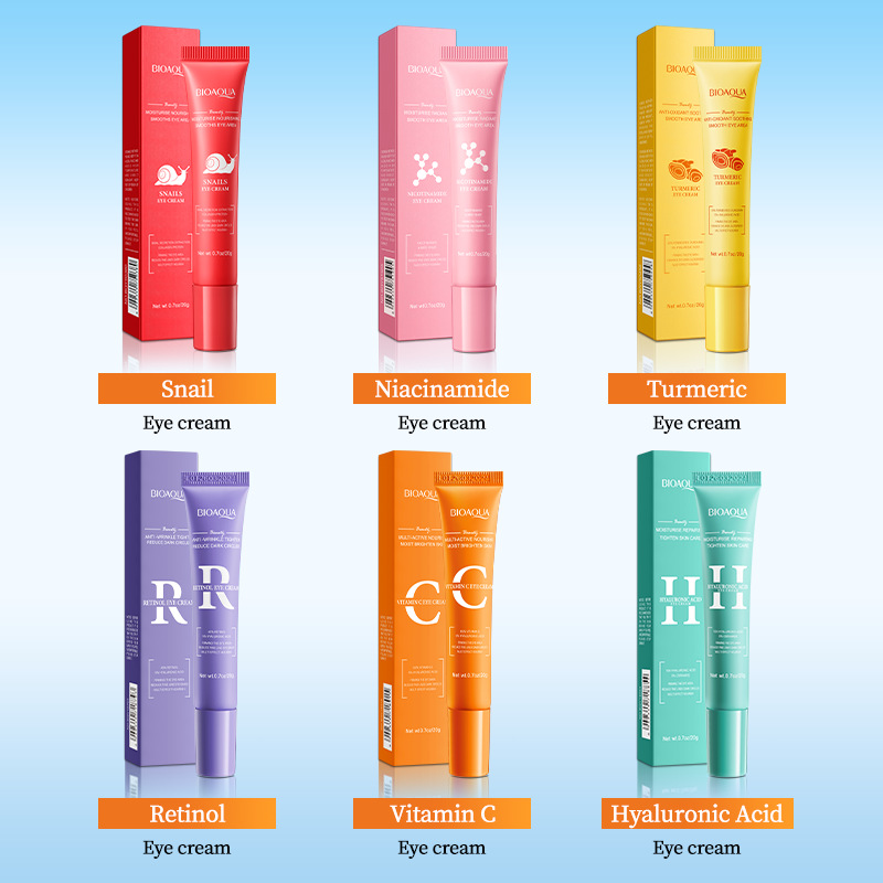 Crema para ojos All-English SADOER con vitamina C, crema embellecedora para la piel, hidratante, nutritiva e iluminadora, crema para ojos para comercio exterior transfronterizo