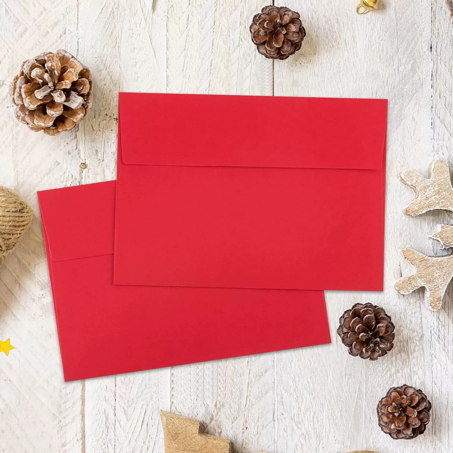Black Cowhide Paper Envelope A7 Size Double Platform 100g envelope Western -style sealing adhesive invitation letter seal