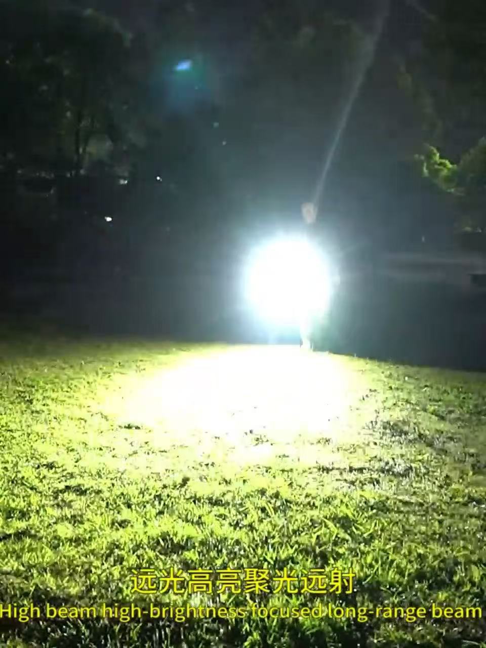 Emergency Strong Light Hand-Cranked Generator Lamp Solar Charging Lighting Multi-Function Rechargeable Flashlight Manufacturer Direct Sale