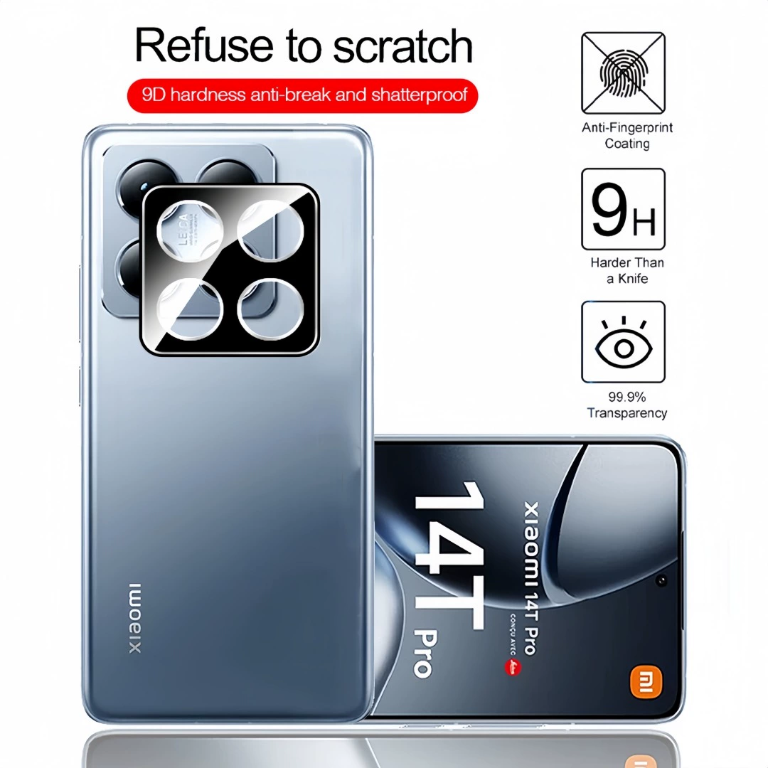 Подходит для Xiaomi 14T HD защитная пленка линзы полностью закрывает интегрированное прозрачное стекло 14TPro задняя камера