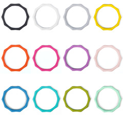 New Small Silicone Bracelet, Children Bamboo Joint Bracelet, Children Accessories Adult Bracelet Wrist Strap Wholesale