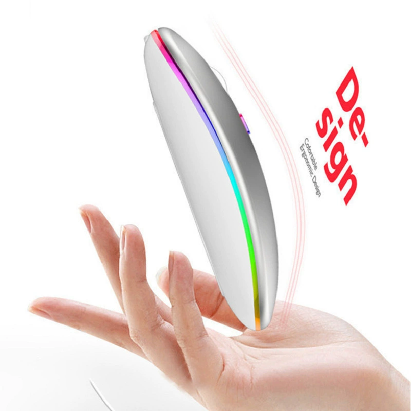 Тонкая мышь с зарядкой, Bluetooth, 0 шт., 4G