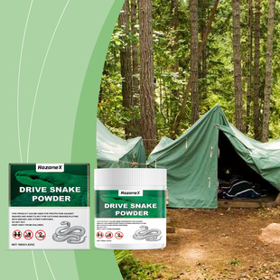 Hozonex Snake Repellent Powder for Home and Outdoor Use, Suitable for Protection Against Snakes, Repellent for Ground Contact, Courtyard, and Camp