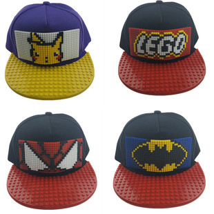 ��ͯ�¿��DIYñ�Ә��߷eľƴ�b����ñ�W�������D���H�����ñ