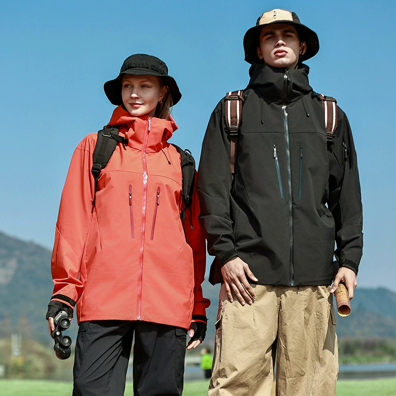 Жесткая оболочка куртка функциональная альпинистская одежда для пар весной и летом новый открытый однослойный