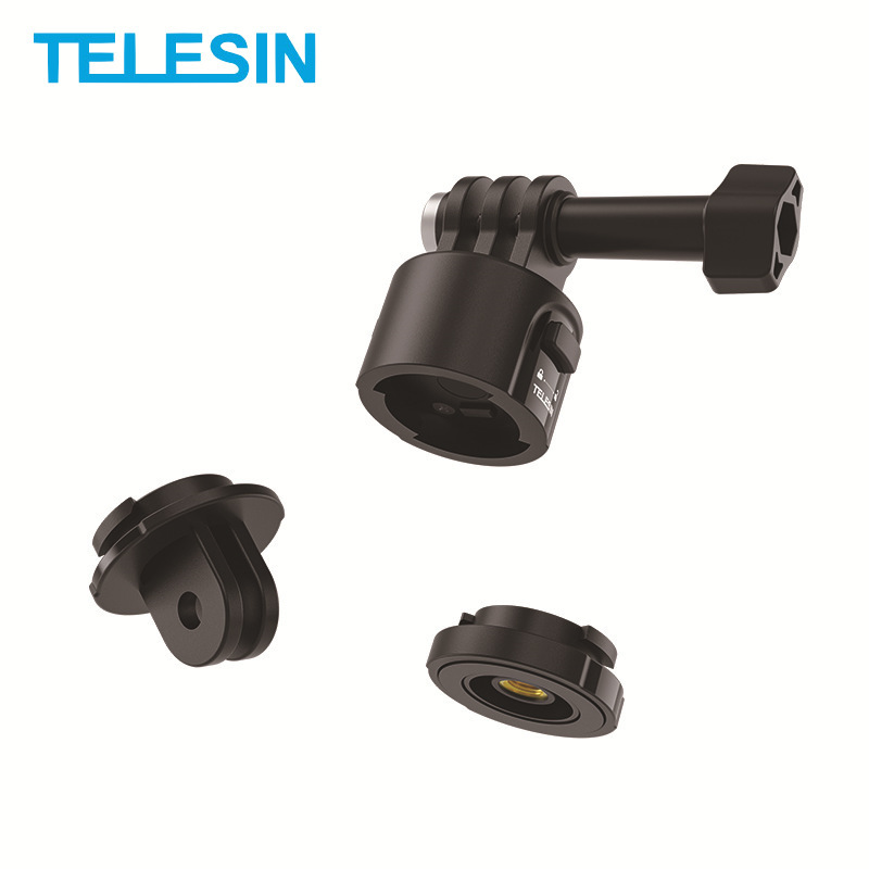 TELESIN磁気吸引クイックスイッチセット自撮り棒拡張アダプタgopro/actionカメラ部品|undefined