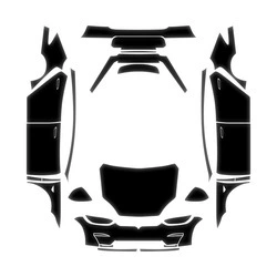 Car paint protective film S Invisible Car Cover - glossy-black-tpu-21-26-tesla-models