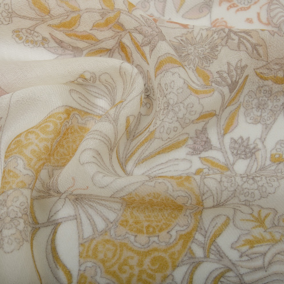 Chal de cachemira pura estampado de Mongolia Interior, directo de fábrica, fino, para otoño e invierno, bufanda larga para mujer, elegante y versátil