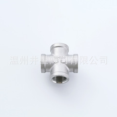 304 stainless steel three-dimensional five-way equal diameter internal thread five-way 4 minutes 6 minutes inner wire shelf corner outlet joint
