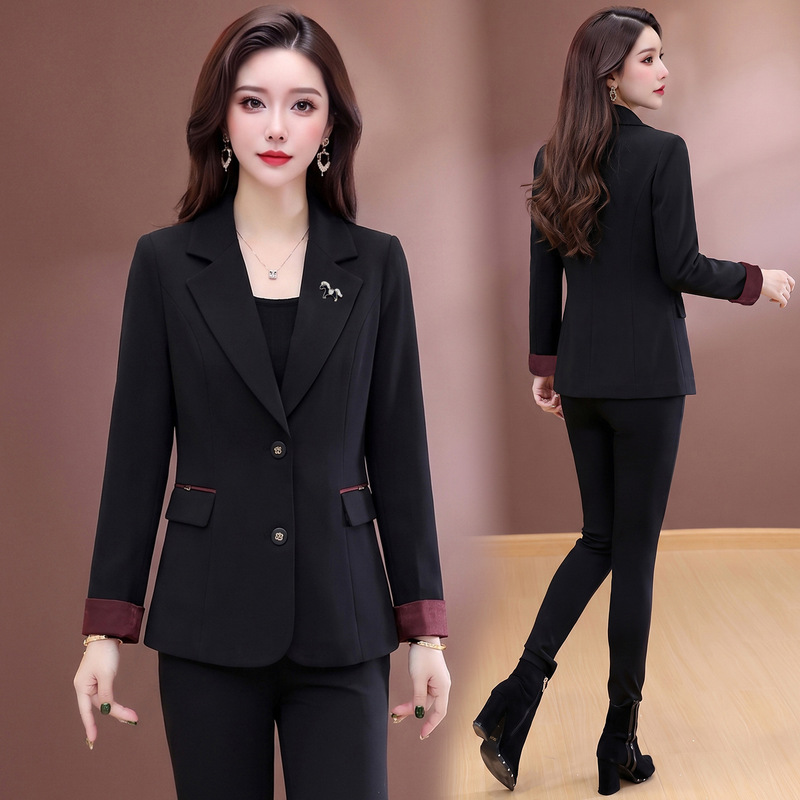 Elegant Short Blazer for Women, New Autumn 2026 Korean Version Slim Fit Fashionable Mature Style Women's Top Elegant Short Blazer for Women, New Autumn 2026 Korean Version Slim Fit Fashionable Mature Style Women's Top
