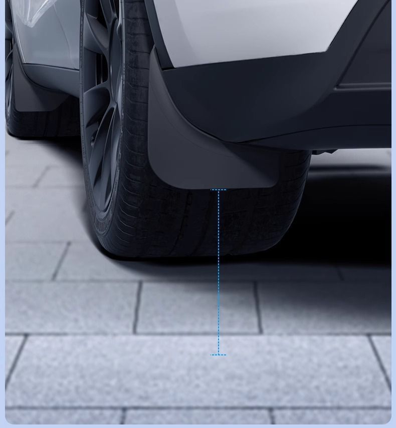 Suitable for Tesla Fender Modely New Version Fender Front and Rear Wheel Mudguard Protective Accessories