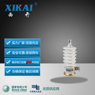 Factory supply Series metal zinc oxide arrester Y5W 3 ~ 6kV ceramic distribution type zinc oxide arrester