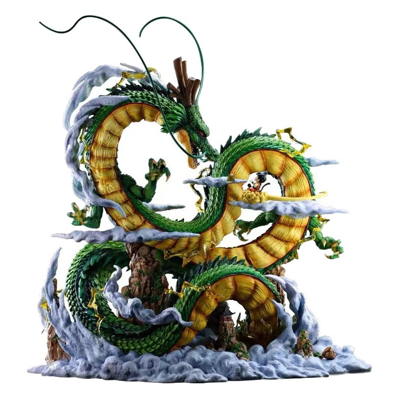 ドラゴンボールのアニメGK神龍と悟空が光ることができます。