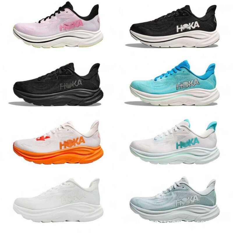 Putian Shoes Cross-Border Running Shoes Bondi Cliff 10 Cushioning Breathable Marathon Outdoor Hiking Sports Shoes