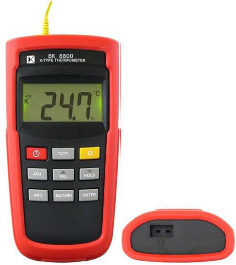 Термометр Тайвань BK8800A термометр типа K/J одиночный входной термометр BK-8800A