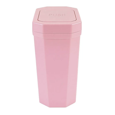 Household Desktop Storage Box, Portable – Car storage bag/box - pink-car-trash-can