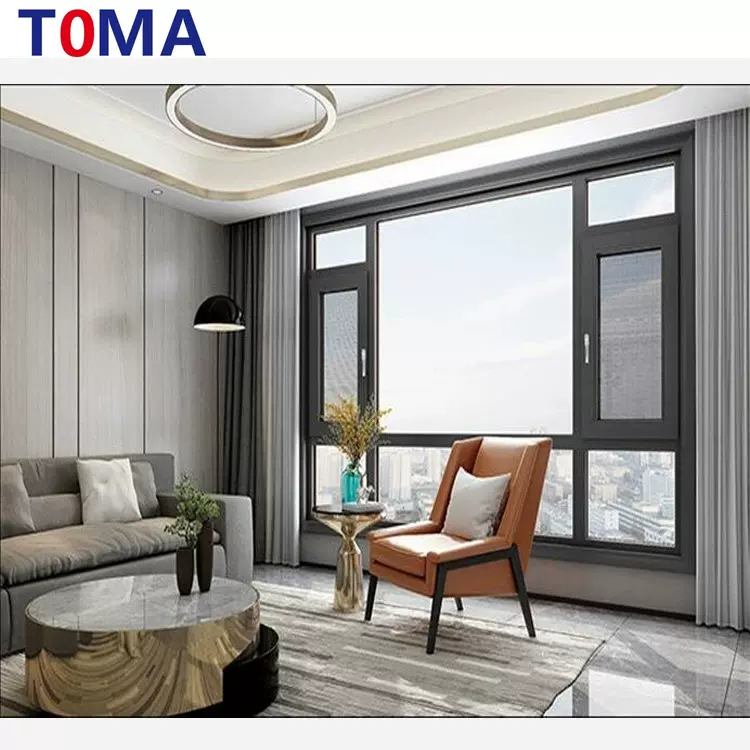 湖南拓曼 断桥铝合金门窗 铝合金窗户落地窗封阳台平开窗