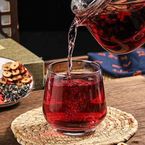 Dried mulberry, black wolfberry tea, Sibao tea, mulberry, wolfberry, black wolfberry, dried red dates, health-preserving tea