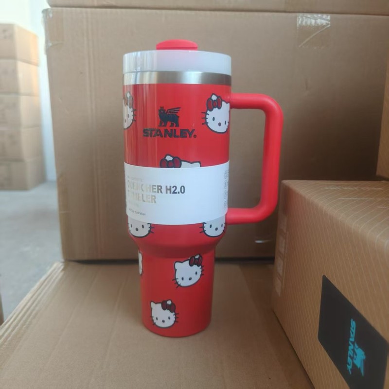 跨境亚马逊史丹利保温杯stanley2代40OZ大容量冰霸不锈钢车载吸管|undefined