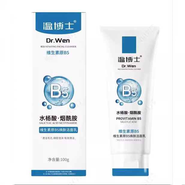 Dr. Wen のプロビタミン B5 サリチル酸若返りクレンザー ビタミン マルチエフェクト オイル コントロール 鎮静 クレンジング 毛縮|undefined