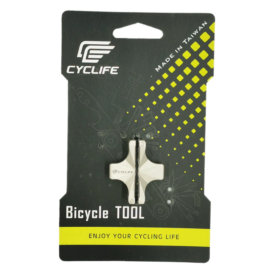 Оригинальный ключ для спиц CYCLIFE CL608, велосипедный инструмент для регулировки плетеного кольца с проволокой высокого напряжения, инструмент для спиц из молибденовой стали