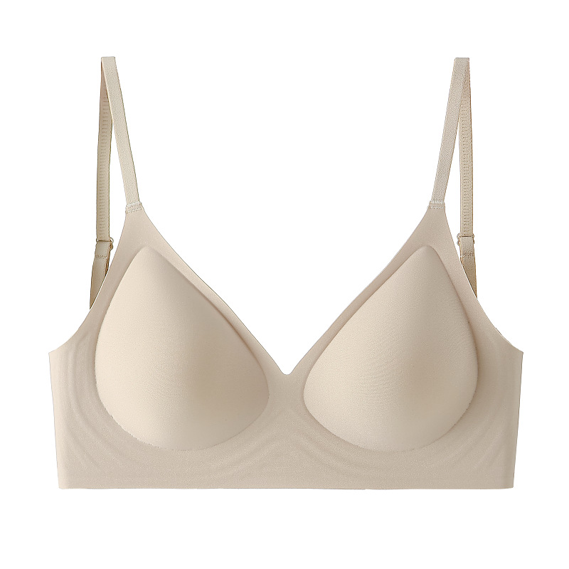 Wireless Seamless Bra Sexy Lingerie With Cross Back Design_voghion.com
