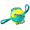 Frisbee football eye-catching yellow super bite-resistant interactive thrower
