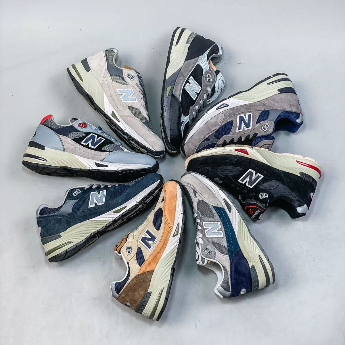 Кроссовки унисекс Putian NB991992993997 из замши, новая модель, ретро, повседневные, дышащие