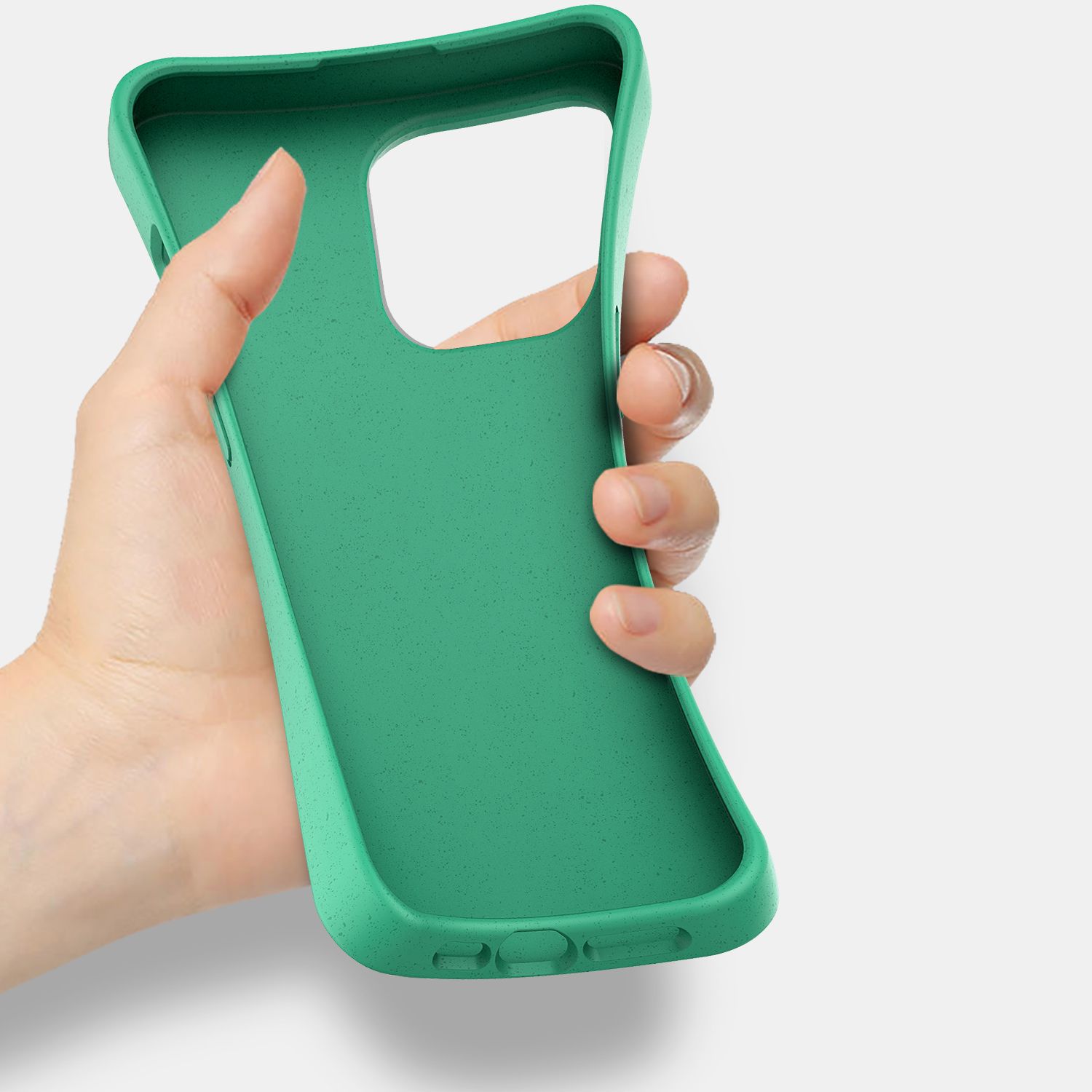 Geeignet für iPhone 14 Promax abbaubare Weizenstroh-Telefonhülle, Apple 13 Pro Anti-Fall-Schutz-Feuchtigkeitshülle_voghion.com