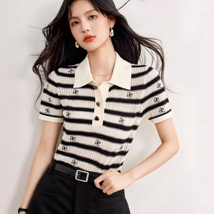 O3307��Ů�p�g�l�y�r���U�մ̽��������Ŀ۽���polo�Iᘿ�����