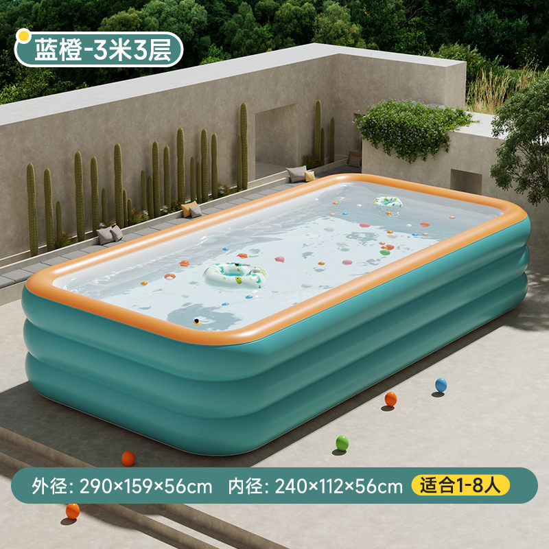 Inflatable swimming pool, 3meter, 3 floors