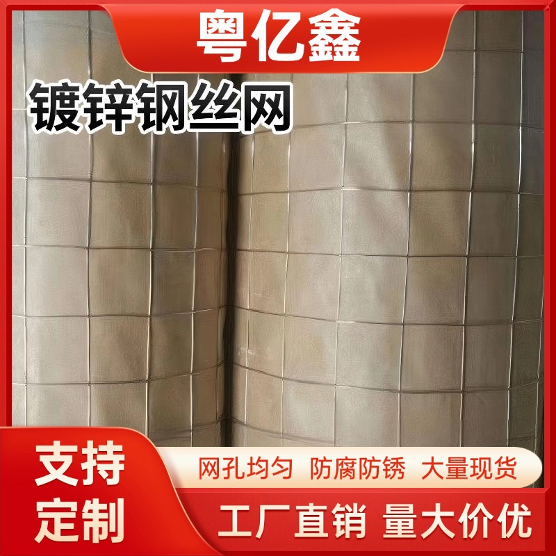 批荡网砌墙防裂网建筑防裂钢丝网挂墙墙面挂墙抹灰钢丝网镀锌钢丝