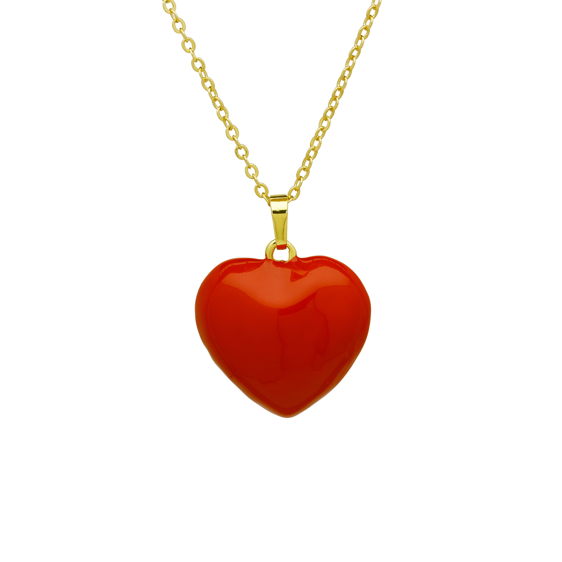 7g Weight Copper Pendant Material Pendant Necklace Classification Copper Chain Material cable chain Chain Type 1 Piece Quantity Casual, Holiday Occasion Copper Material Heart Shape Pattern Women's Gender Enamel Design Cute, Streetwear Style Copper Cable Chain Enamel Heart Shape Pendant Necklace 7