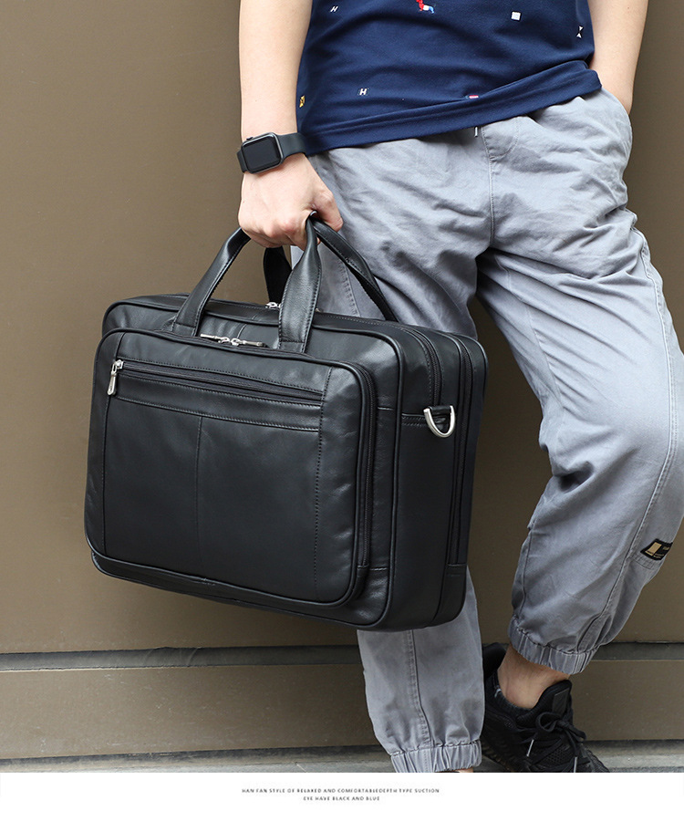 Maleta Executiva Couro Genuíno Genebra - Image 2