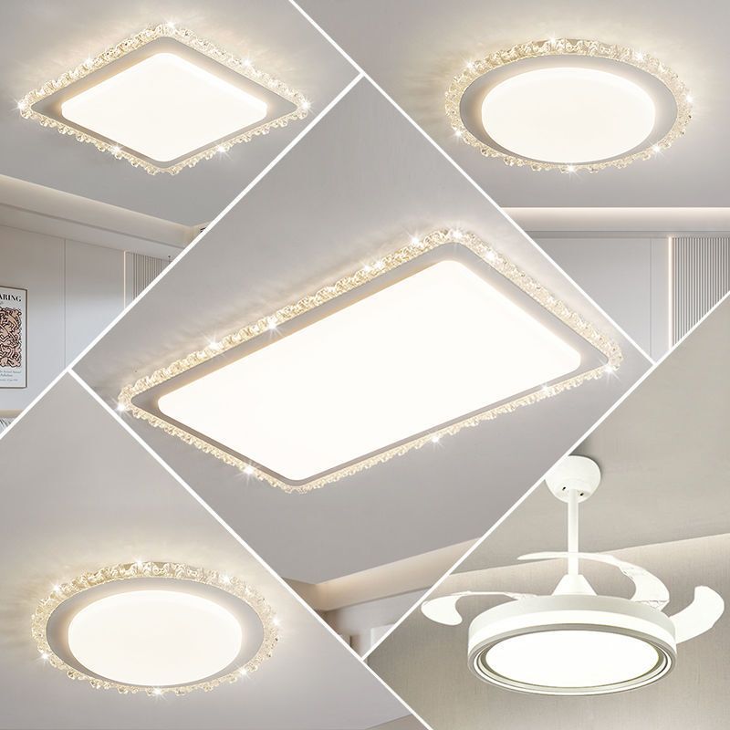 2026 New Model Living Room Main Light, Elegant Crystal Pendant Light, Modern Minimalist Large Light, Light Luxury Zhongshan Lighting, Bedroom Light