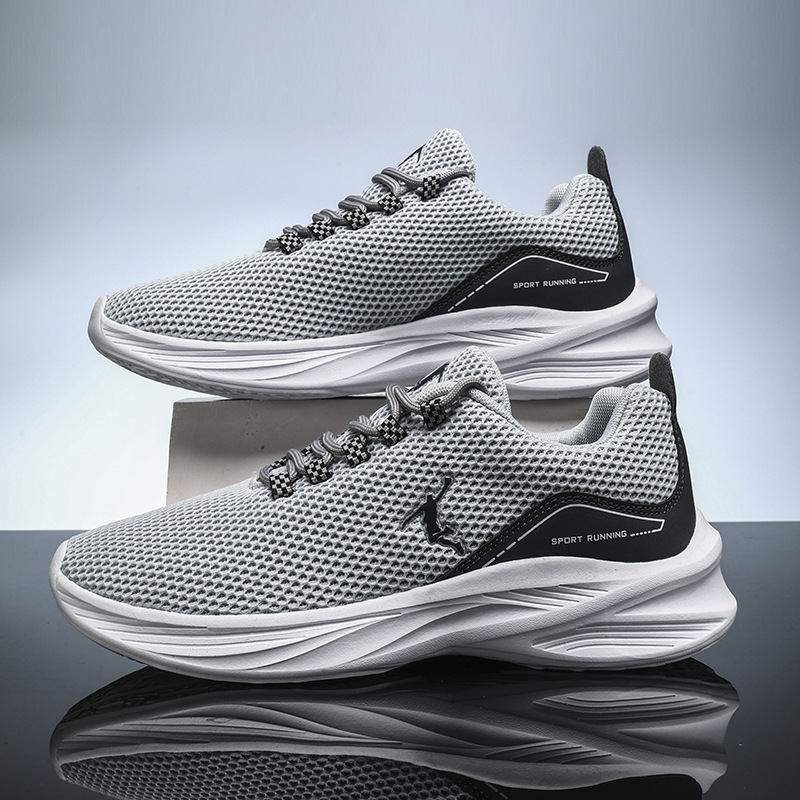 Jordan Sports Shoes Men's Summer New Mesh Breathable Running Shoes Lightweight Soft Sole Shock-Absorbing Casual Black Running Shoes Jordan Sports Shoes Men's Summer New Mesh Breathable Running Shoes Lightweight Soft Sole Shock-Absorbing Casual Black Running Shoes