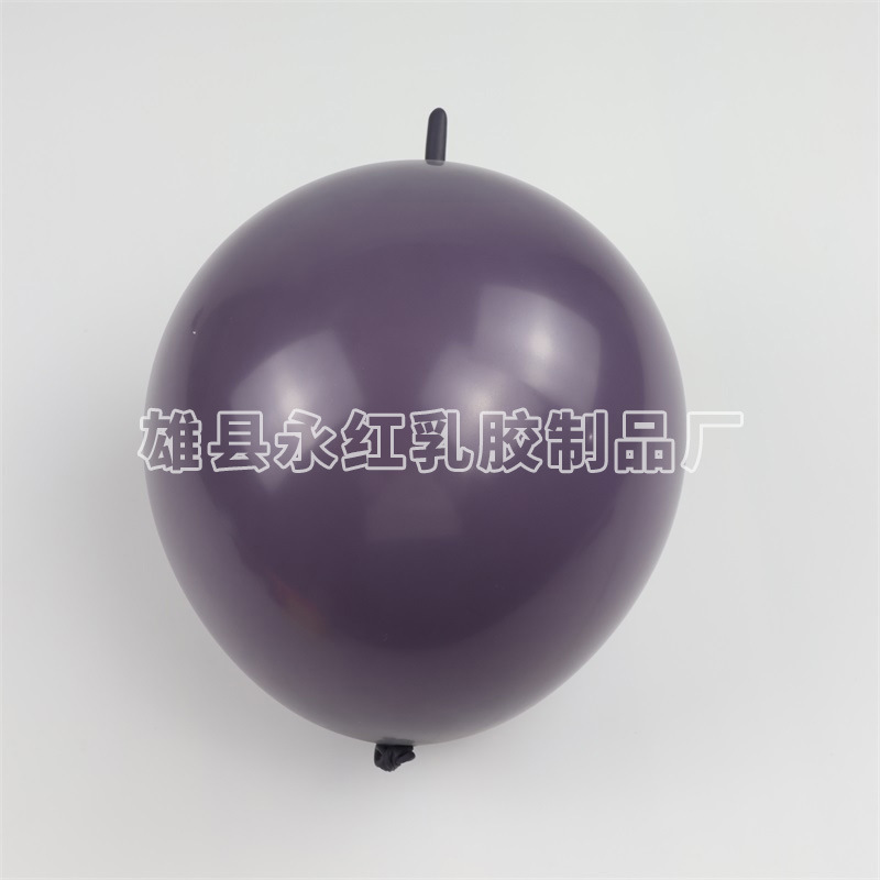 Balón de cola de 6 pulgadas / 10 pulgadas, mercado nocturno, decoración, diseño, conexión de globo, forma de dragón, globo de macarón