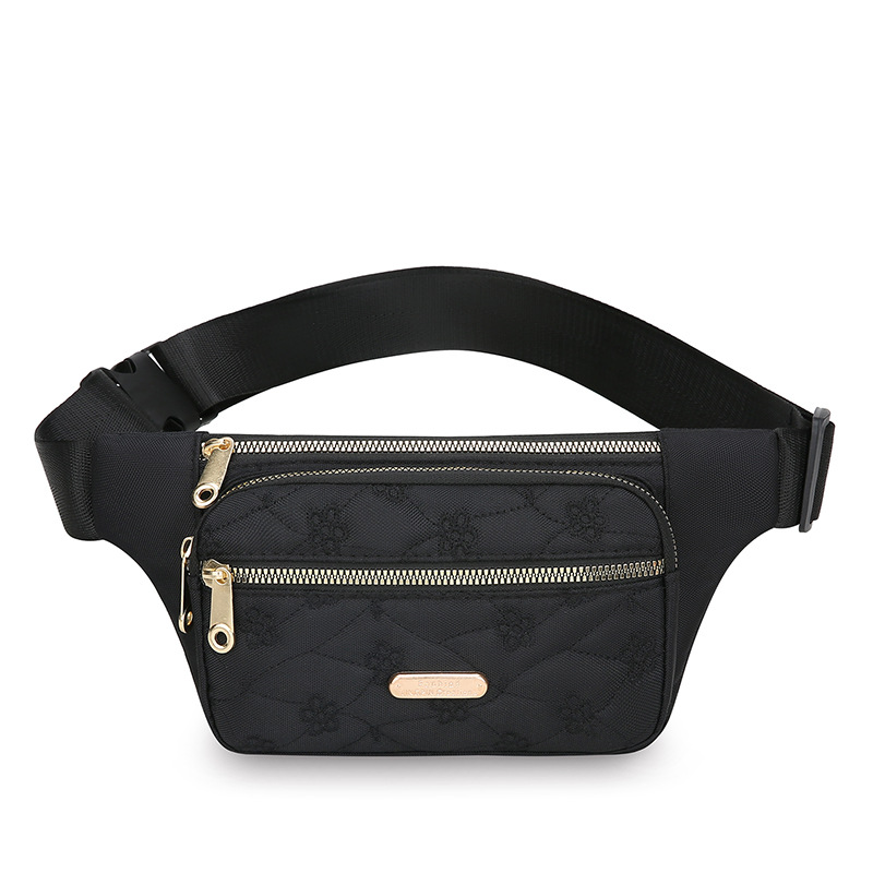 Bolsita de cintura de moda, bolsa de teléfono móvil de gran capacidad resistente al desgaste para hombres deportivos multifunción