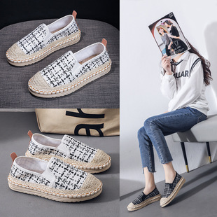 Cross-Border Slip-On Lazy Fisherman Shoes for Women Summer 2025 New Flats Shoes Korean Style Versatile Casual Cloth Shoes for Women