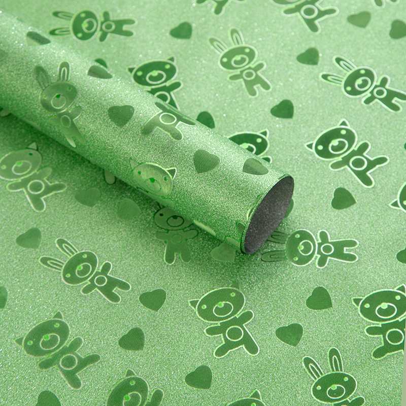Cumpleaños, Navidad, Día de San Valentín, regalos de dibujos animados para hombres y mujeres, cajas de regalo, papel de embalaje, papel de color, paquete impermeable, pergamino