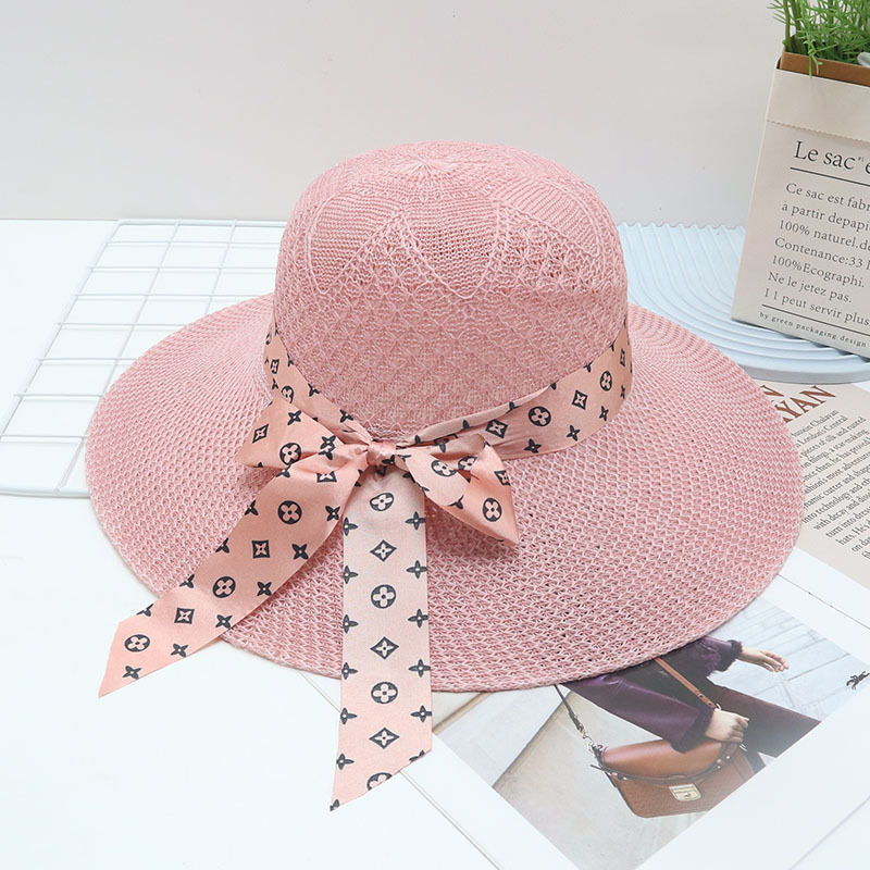 Sombrero de paja para mujer, UV, playa