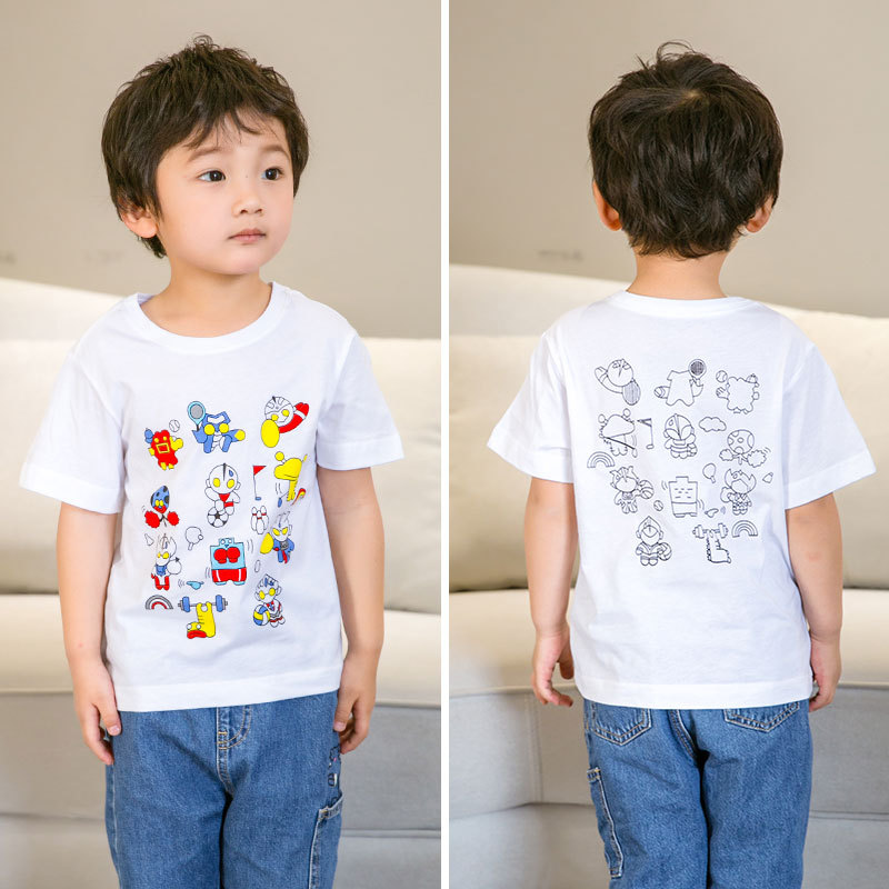 T-shirt enfant en coton - Ref 3440673 Image 32