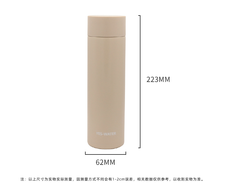 Straight cups, office and business insulated cups, custom-made and wholesale stainless steel water cups, simple and ins style portable water cups for women pic 27