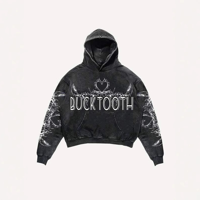 Felpa con cappuccio stampata in 3D con teschio horror 2024 per ragazzi, felpa con cappuccio alla moda_voghion.com