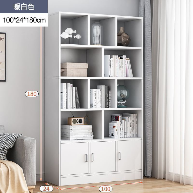 [업그레이드된 캐비닛 도어] 100CM 웜화이트