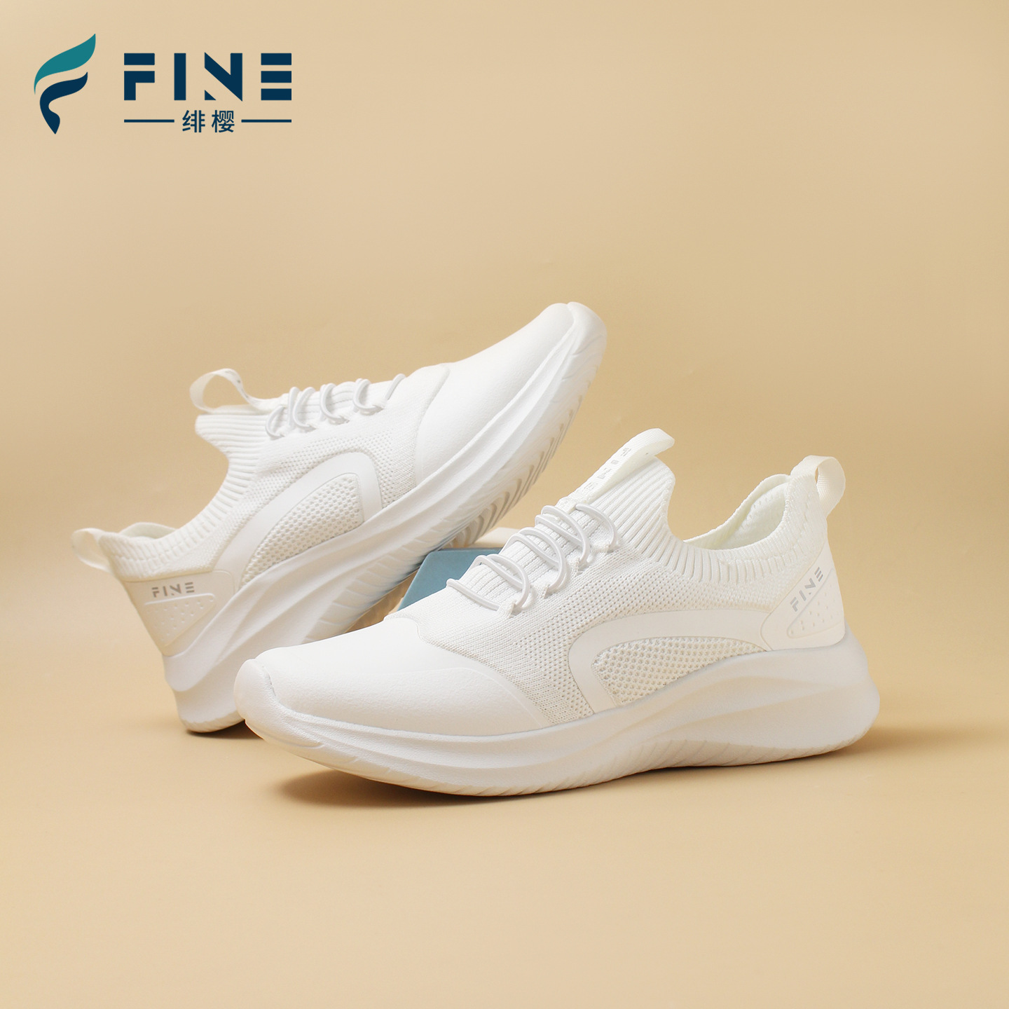 绯樱 Sports comfortable nurse shoes, breathable heel sticker, soft sole, suitable for standing work